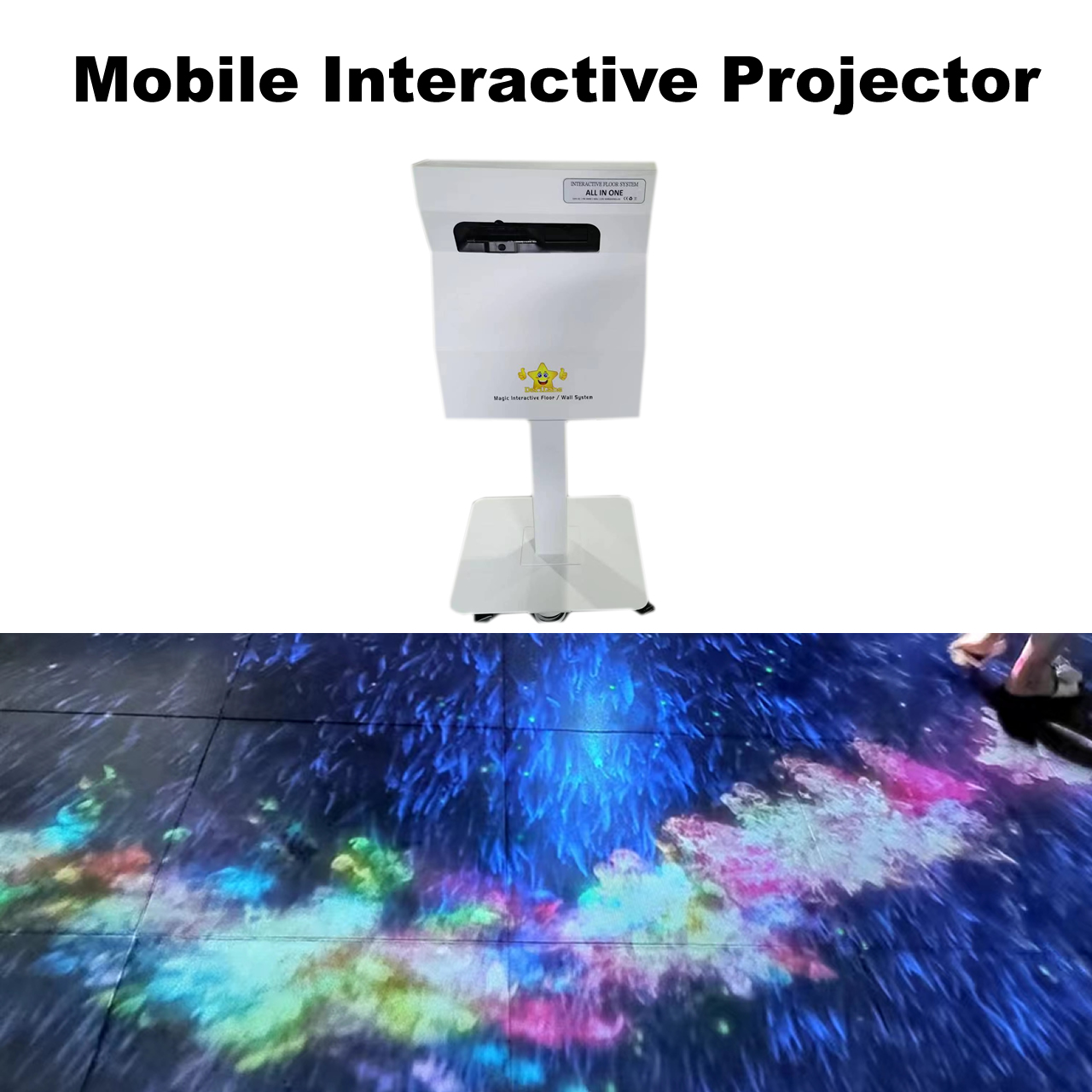 mobile interactive projector